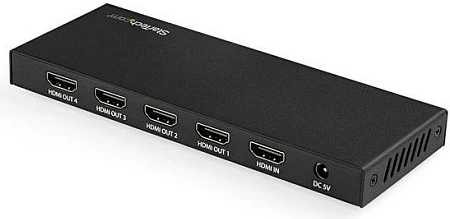 Splitter HDMI StarTech ST124HD202, 4K 60Hz, HDMI 2.0, 1x HDMI In / 4x HDMI Out, HDR, i zi