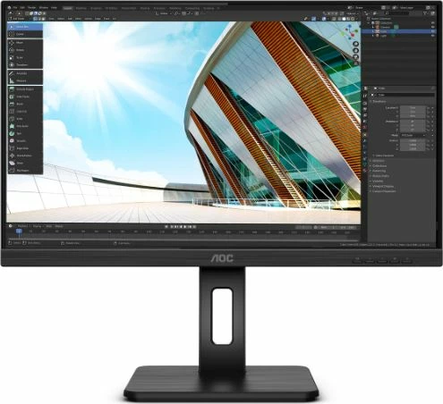 Monitor AOC Q24P2Q 23.8\" WQHD 75Hz 4ms, i zi
