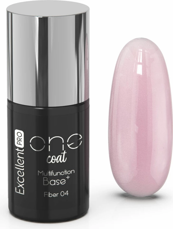 Bazë për thonj Excellent PRO One Coat Multifunction Fiber Base Skin Skin për femra 7g