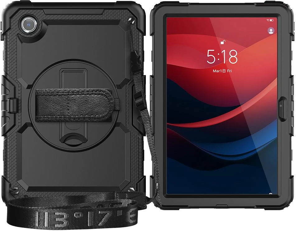 Mbështjellës Tech-Protect Solid360 për Lenovo Tab M11 11.0 TB-330, i zi