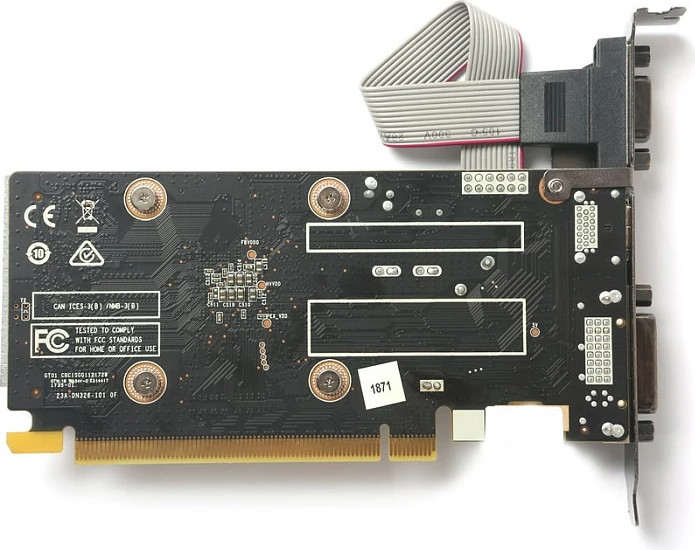 Kartelë grafike Zotac GeForce GT 710, 2 GB, GDDR3, e zezë