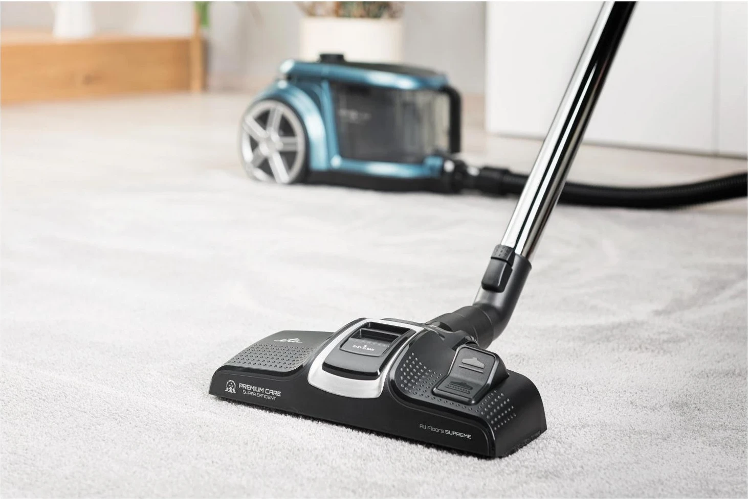 Pastrues vakumi ETA, për shtëpi, zi dhe turkuaz