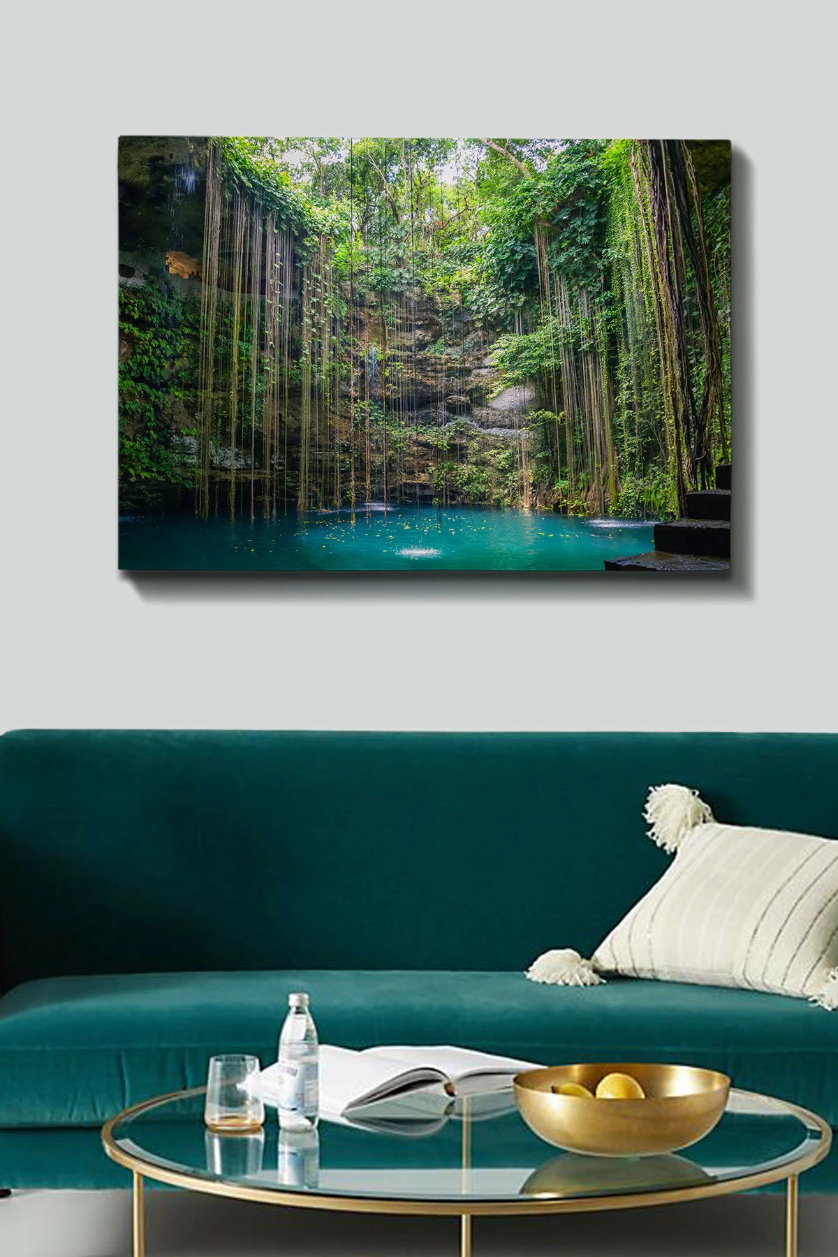 Pikturë dekorative në kanavacë, shumëngjyrëshe, Wallity, 70x100cm