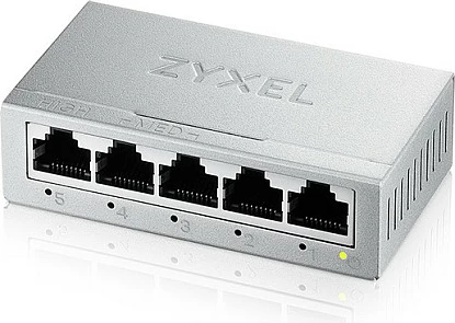 Switch Zyxel GS-105BV5-EU0101F, 5-Port Gigabit Ethernet, unmanaged, argjendtë