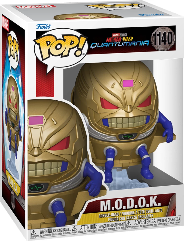 Figurinë koleksionuese Funko Pop Marvel Ant-Man M.O.D.O.K #1140, ari