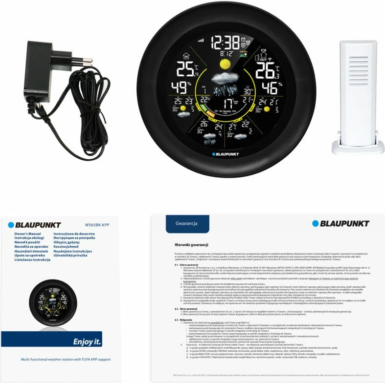 Kontrollues Moti BLAUPUNKT WS65BK APP