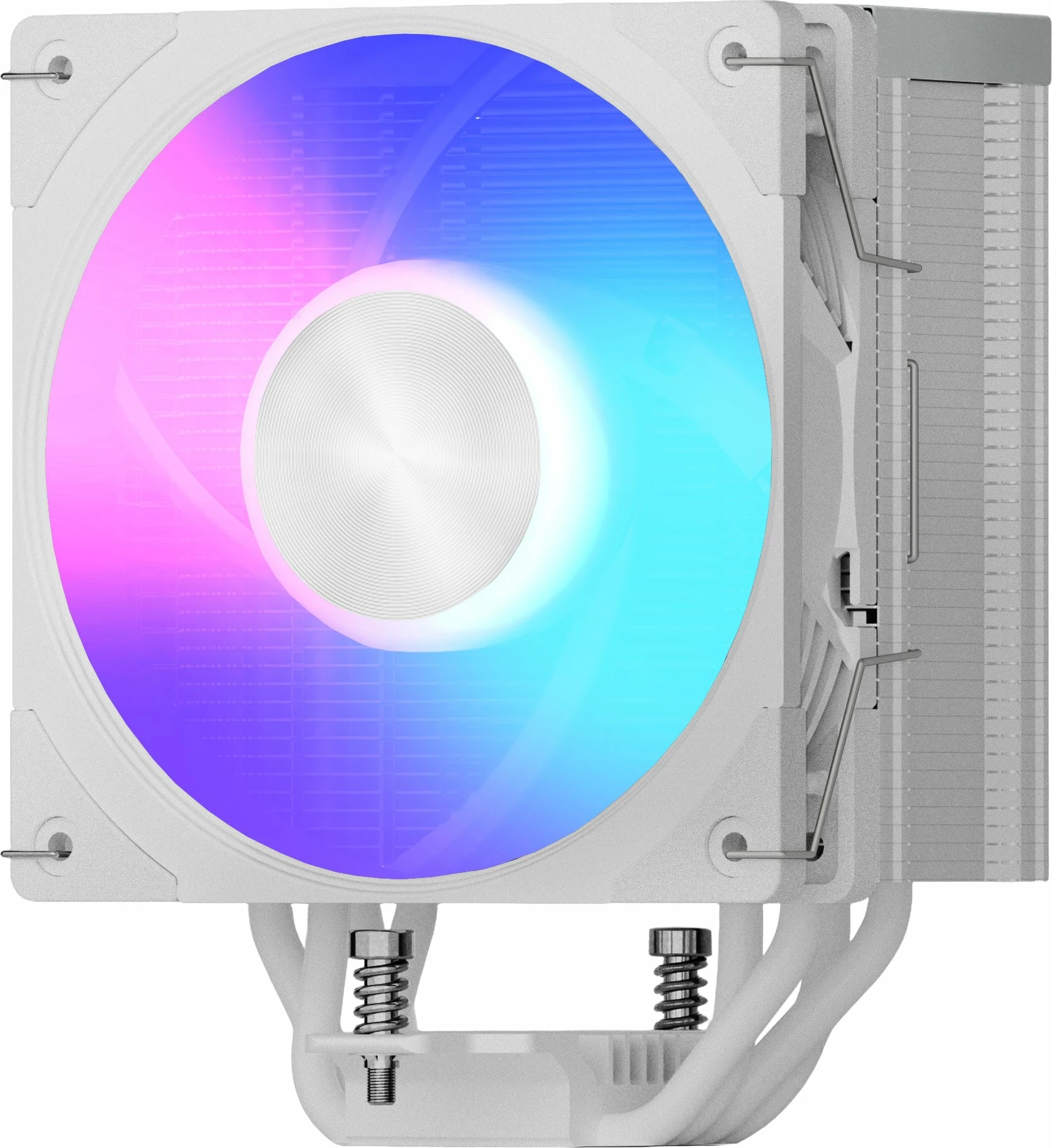 Ftohës CPU Modecom Volcano 0C T721 ARGB 120mm, 190W TDP, 4 heatpipes, PWM 2000rpm, i bardhë
