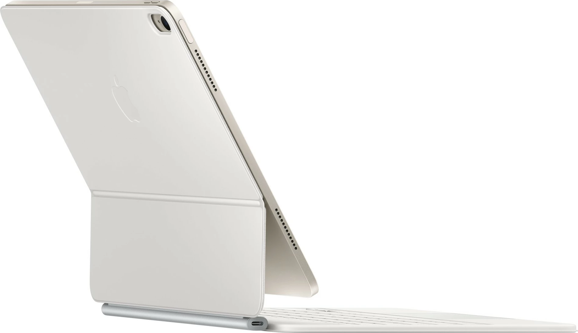 Tastierë Apple Magic Keyboard për iPad Air 13-inch M3, holandisht, e bardhë