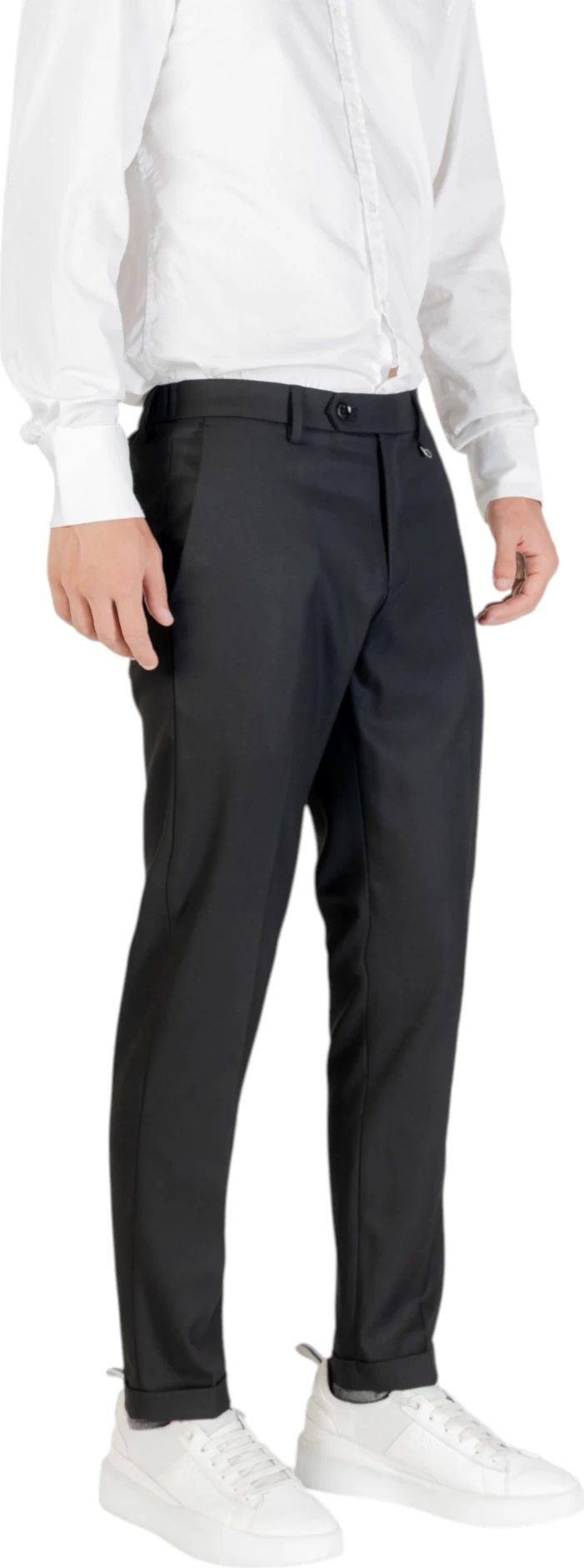 Pantallona për meshkuj Antony Morato RAD Slim Ankle Length Fit MMTR00768-FA600285, të zeza [Madhësia: W38]