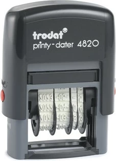 Vulë date Trodat 4820, e zezë
