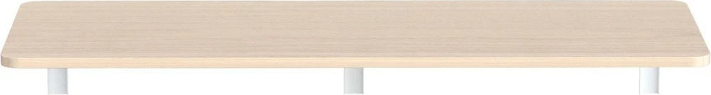 raft palosës mural, Maclean MC-128 WD, 100x40 cm, ngarkesë 50 kg, e bardhë/dru