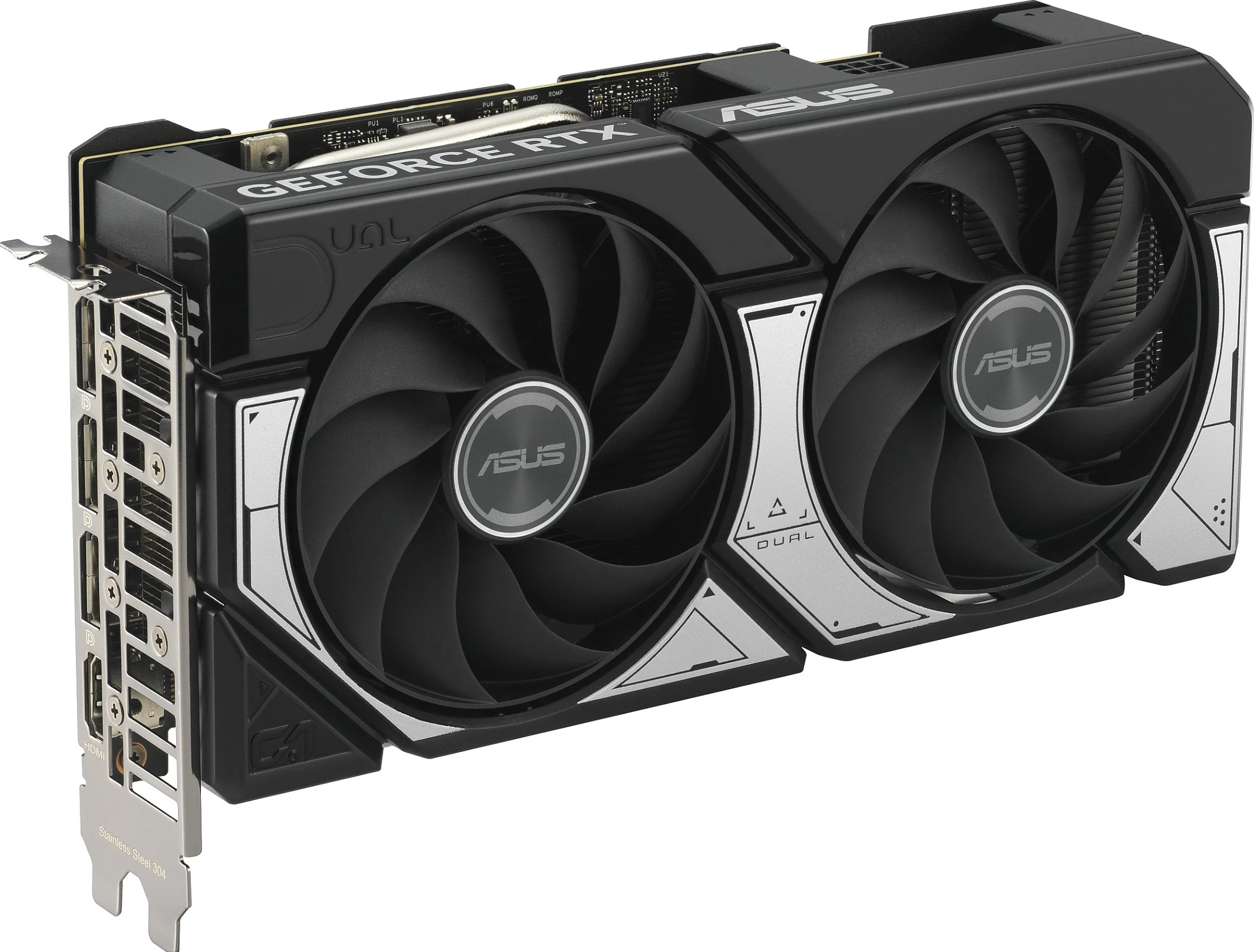 Kartelë grafike ASUS GeForce RTX 5060 Ti DUAL OC, 16GB GDDR7, e zezë/gri