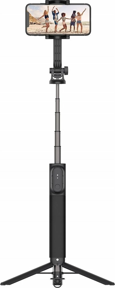 Selfie stick Fixed Snap XL FIXSN-XL-BK, 113 cm, tripod 2-në-1, Bluetooth 5.0, me telekomandë, i zi