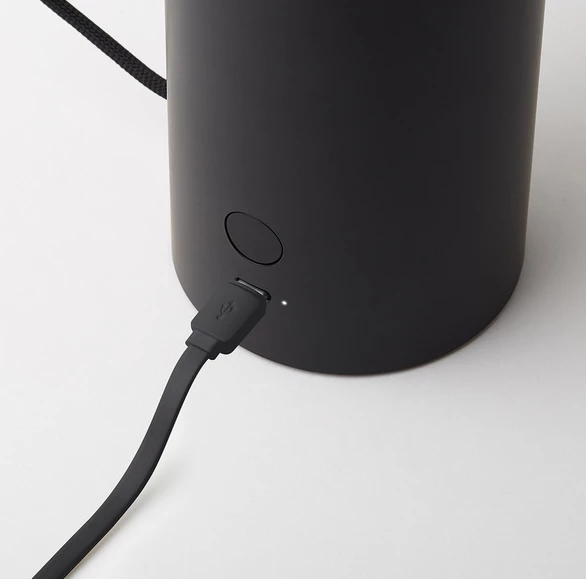 Llambë portative lëvizëse Lexon Orbe LH88N, LED, USB-C, e zezë