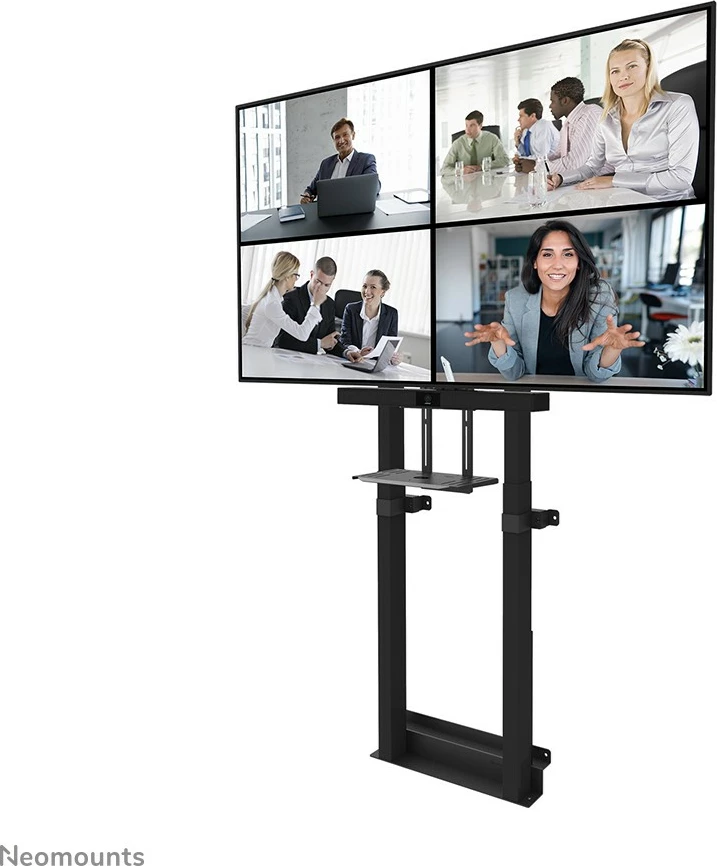 Kit montimi universal Neomounts AV1-875BL1, për videobar e multimedia, çelik, 9 kg, i zi