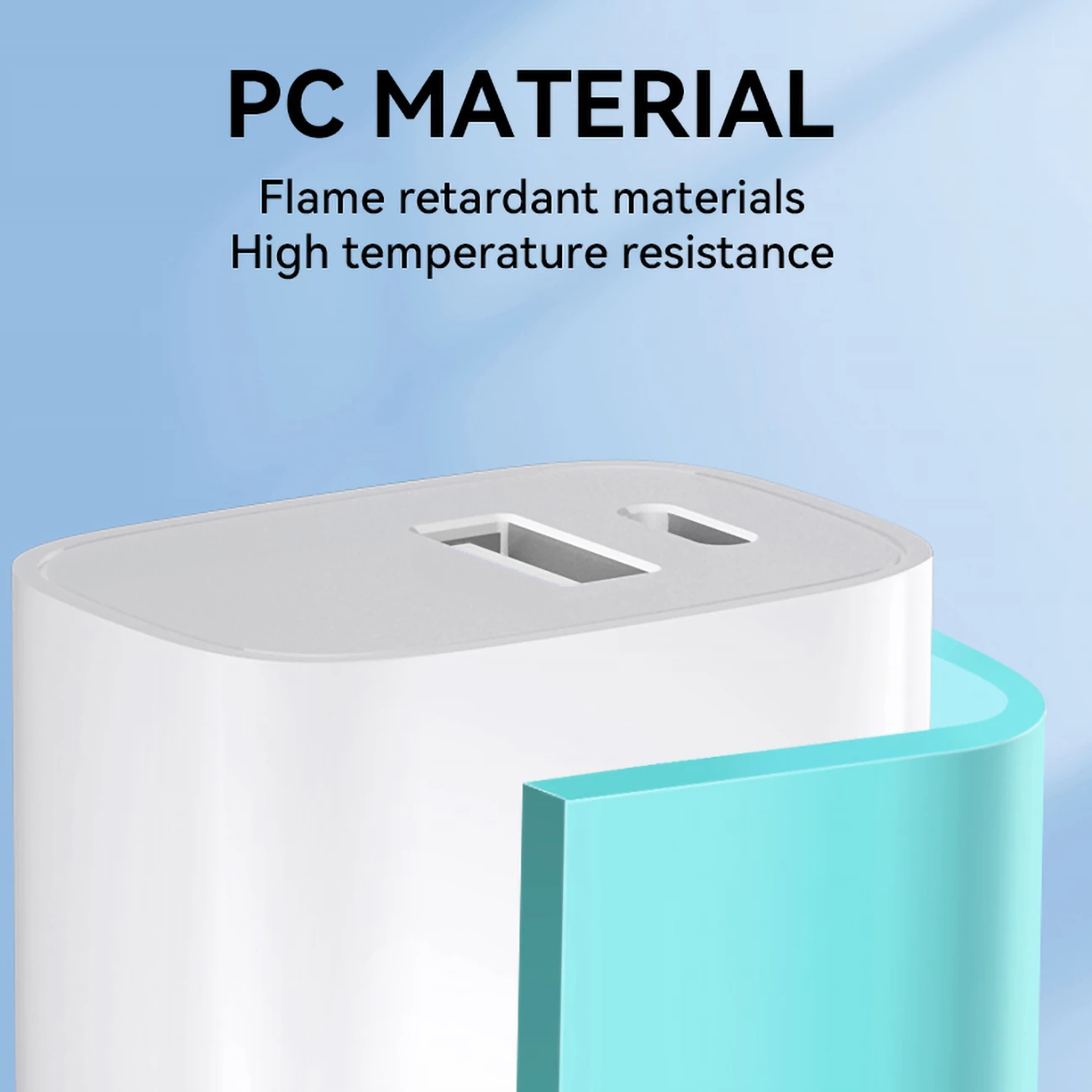 Karikues muri Wozinsky WGWCW, 20W, 2 porta USB-A/USB-C, i bardhë