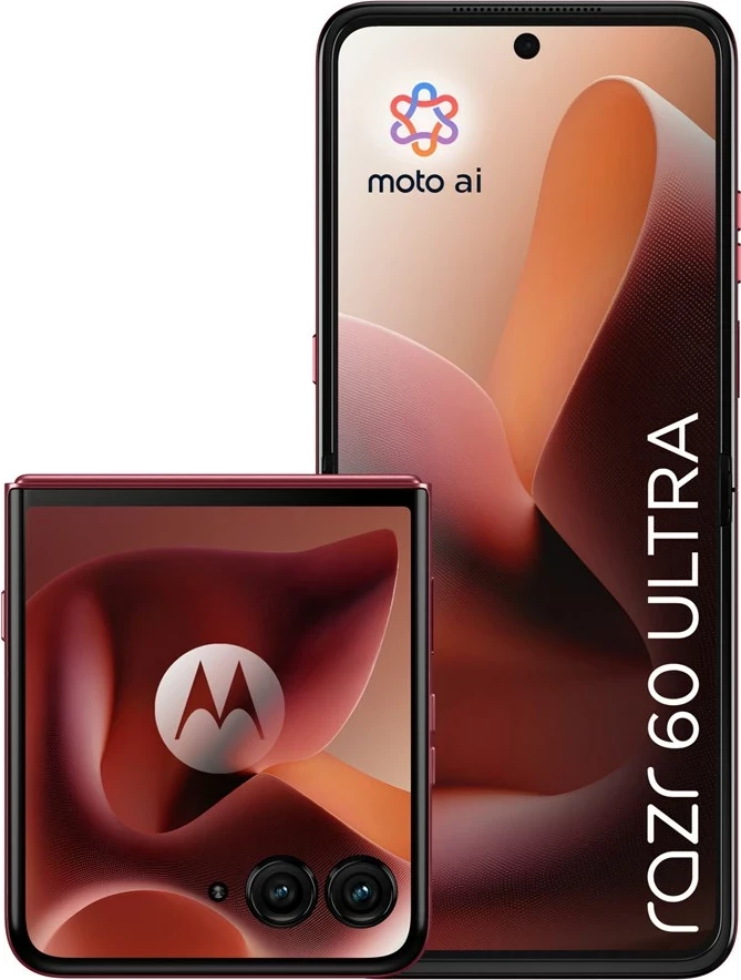 Celular Motorola razr 60 ultra, 16 GB RAM, 512 GB, Bordeaux