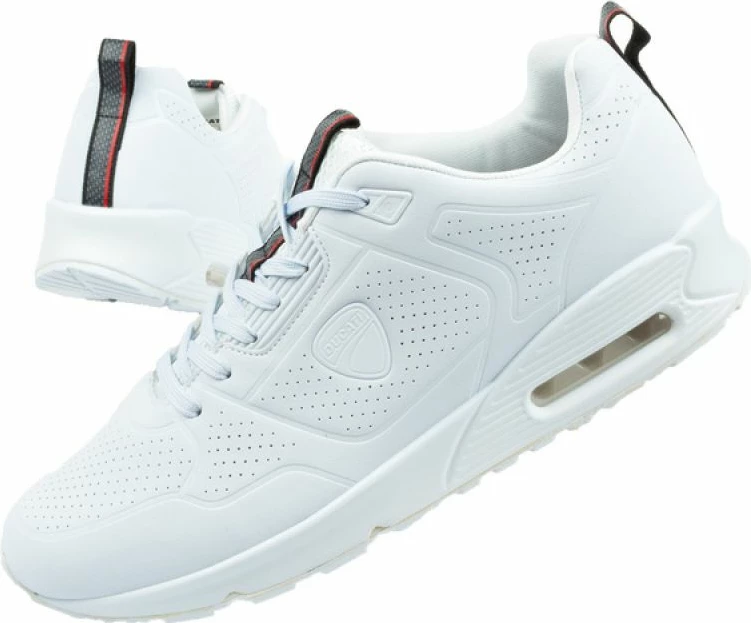 Këpucë sportive për meshkuj Inny Ducati, të bardha