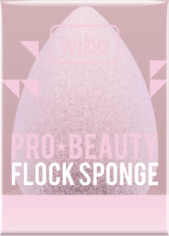 Sfungjer për grim Wibo Pro Beauty Flock Sponge, 1 copë
