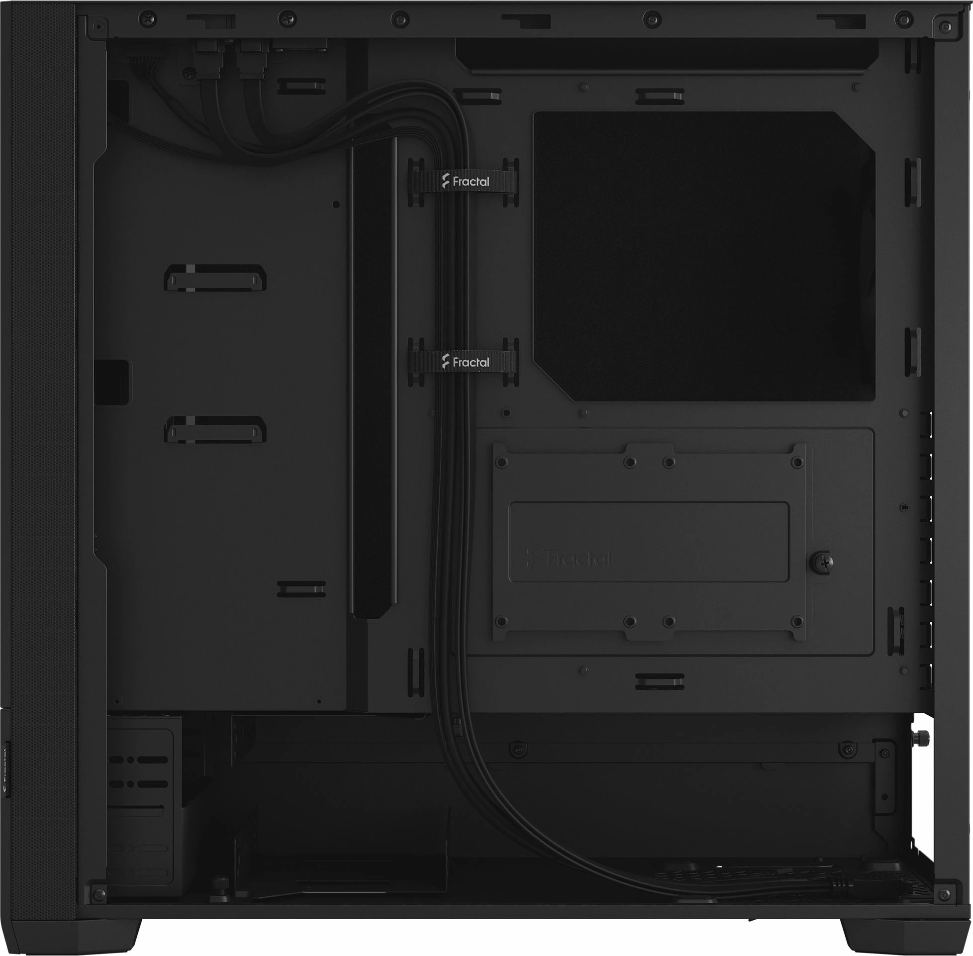 Kasë Fractal Design Pop Silent Solid FD-C-POS1A-01, Midi Tower ATX, pa PSU, e zezë