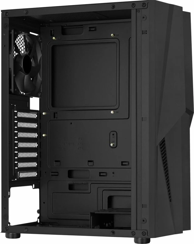 Kuti kompjuteri Aerocool PGS MECHA-G-BK-v1, e zezë