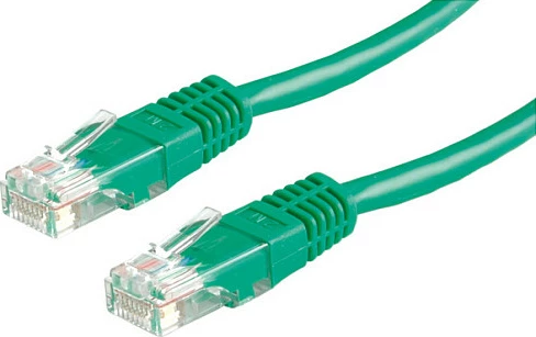 Kabllo rrjeti VALUE Patch Cord Cat6, 10 m, RJ-45, UTP, e gjelbër