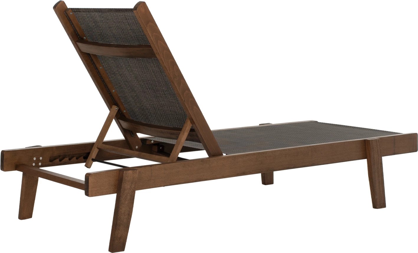 Shezllon profesional për plazh, dru ahu, ngjyrë arre, FH10356.04, 200x61-66x31-91H cm 6