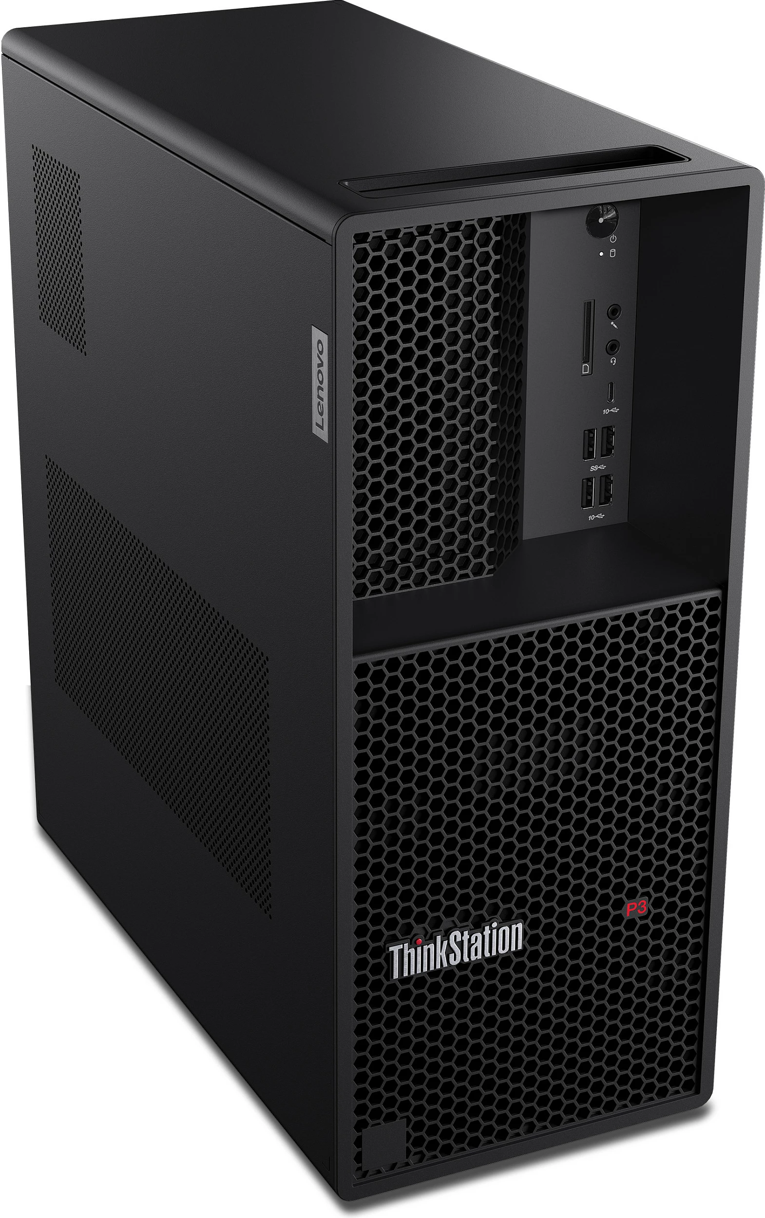 Kasë Lenovo ThinkStation P3 Tower, i7-14700K, 32GB RAM, 512GB SSD, integrated GPU, 750W, Win 11 Pro, e zezë