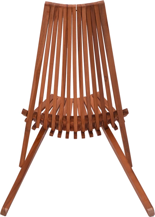 Shezlong palosës, dru tik natyral, 101x63x80cm