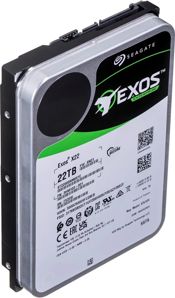 Hardisk i brendshëm Seagate ST22000NM001E, 3.5", 22 TB, Serial ATA
