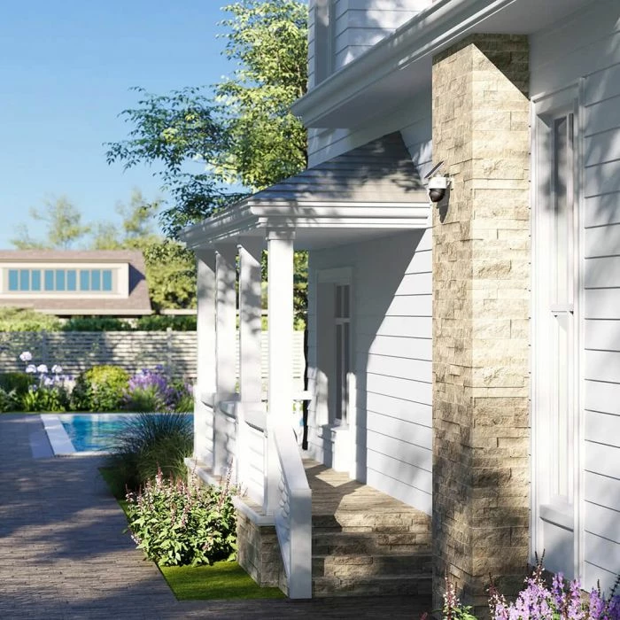 Kamerë sigurie e jashtme wireless Anker Eufy Security SoloCam S340 3K Dual-Cam, 8GB, me panel solar, bardhë/zezë