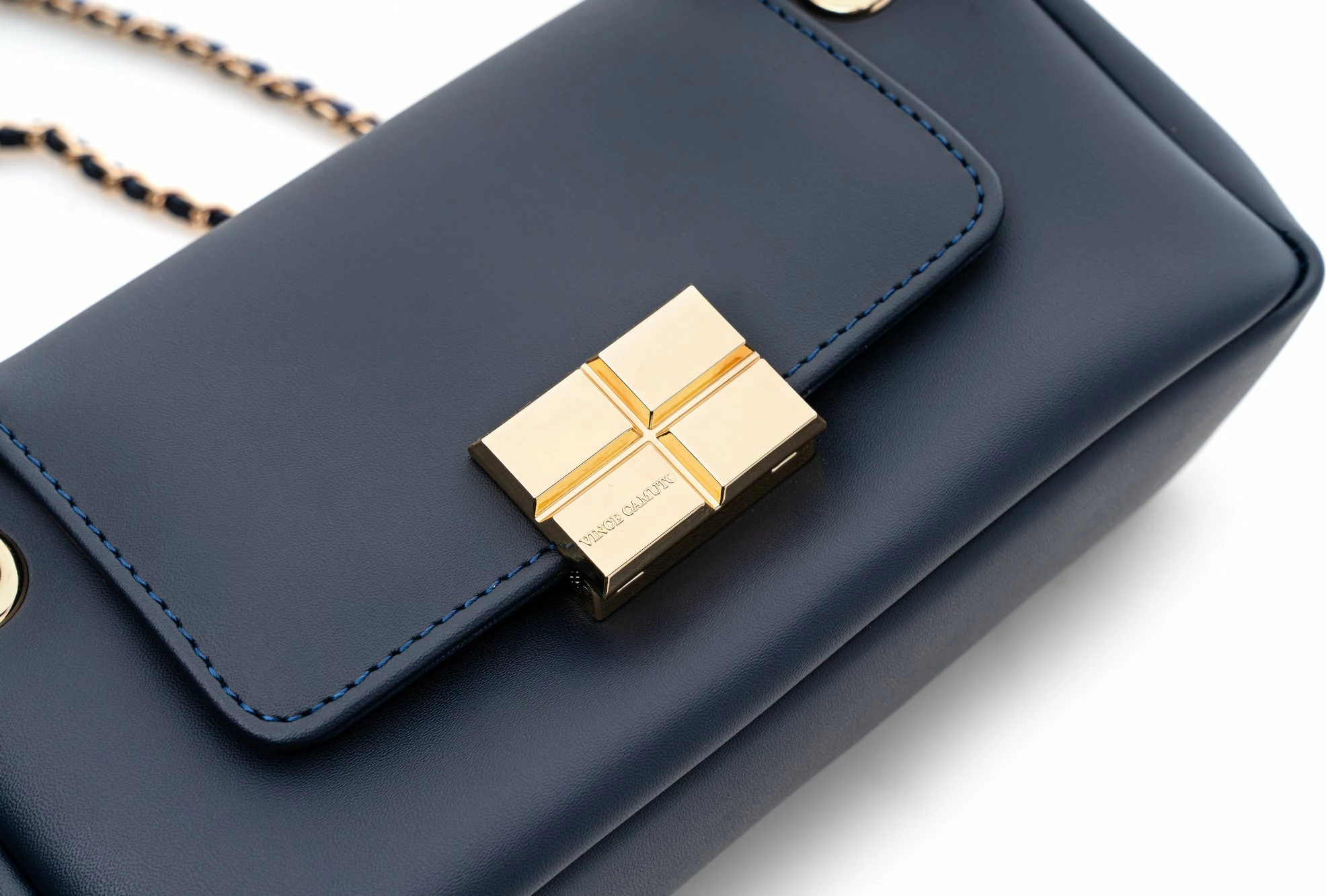 Çantë shpatullash Vince Camuto, Siena, ngjyrë kaltër e errët
