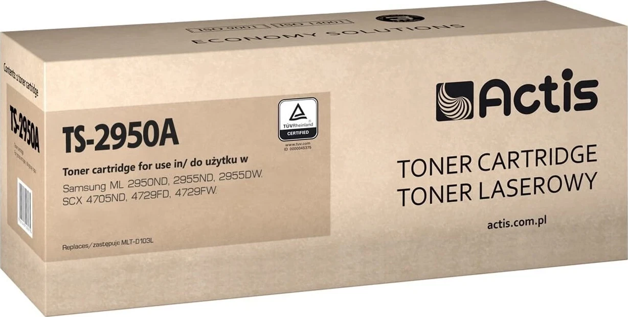 Toner ACTIS TS-2950A për Samsung, zi
