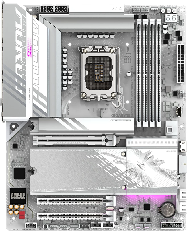 Pllakë amë Gigabyte Z890 A Elite WiFi7 ICE, Socket 1851, ATX, ICE