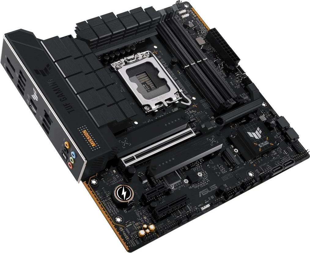 Pllakë amë ASUS TUF GAMING B760M-PLUS II, Intel B760, LGA 1700, micro ATX