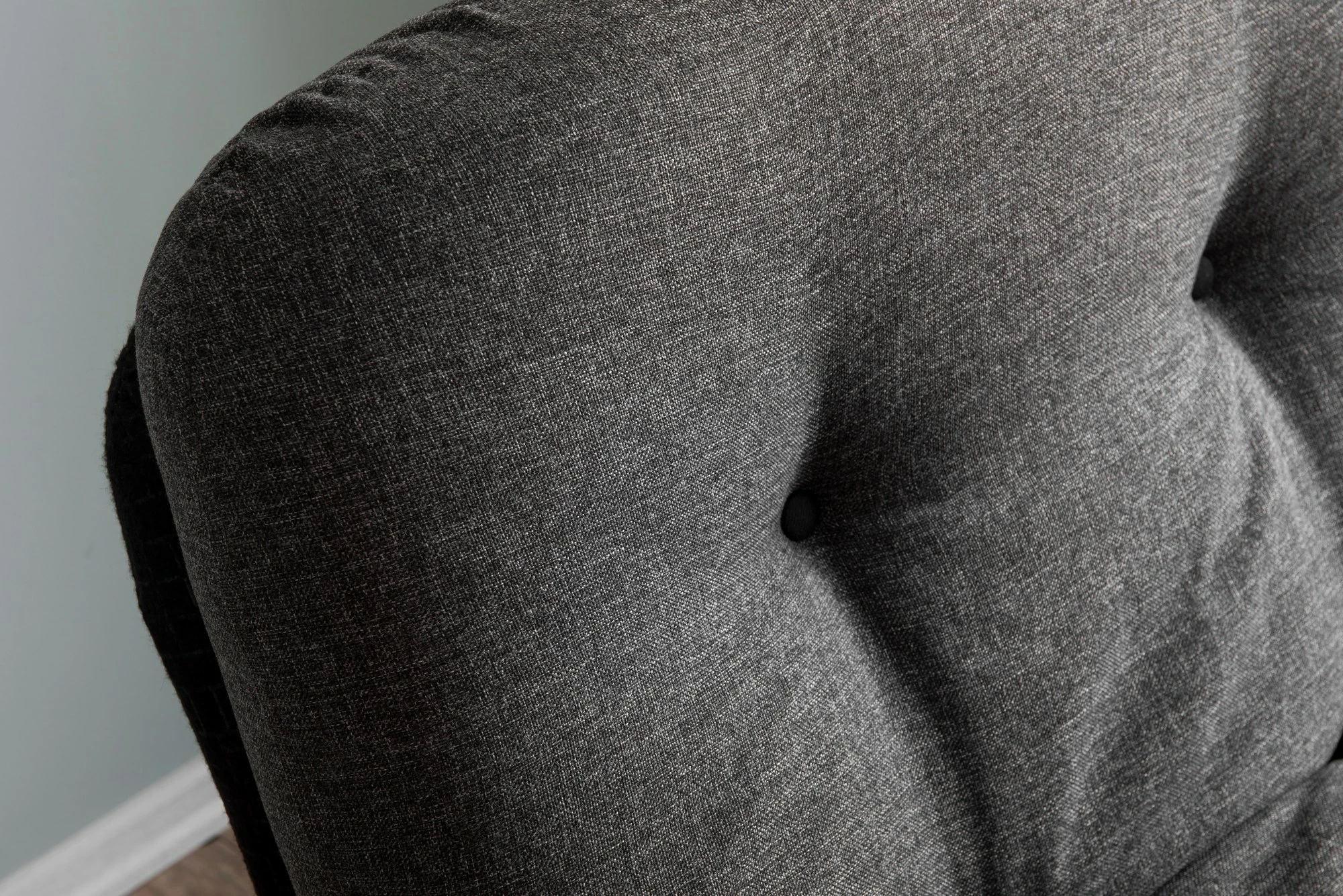 Krevat-karrige një vendi, Atelier del Sofa, Misa Small Solo, ngjyrë gri e errët
