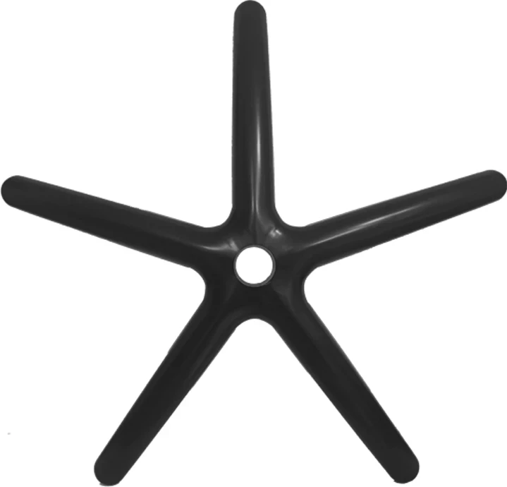 Bazë universale 5-yje për karrige UVI UVIAC15, Ø68 cm, 50 mm, e zezë