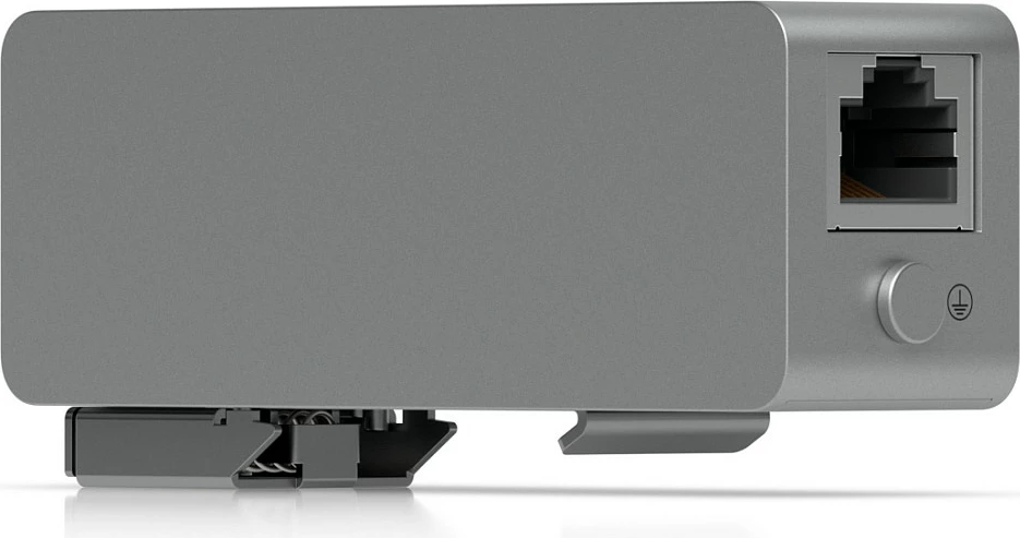 Mbrojtës surtensioni Ethernet Ubiquiti UACC-ETH-SP-DIN, 10GbE, PoE++, 600V, gri