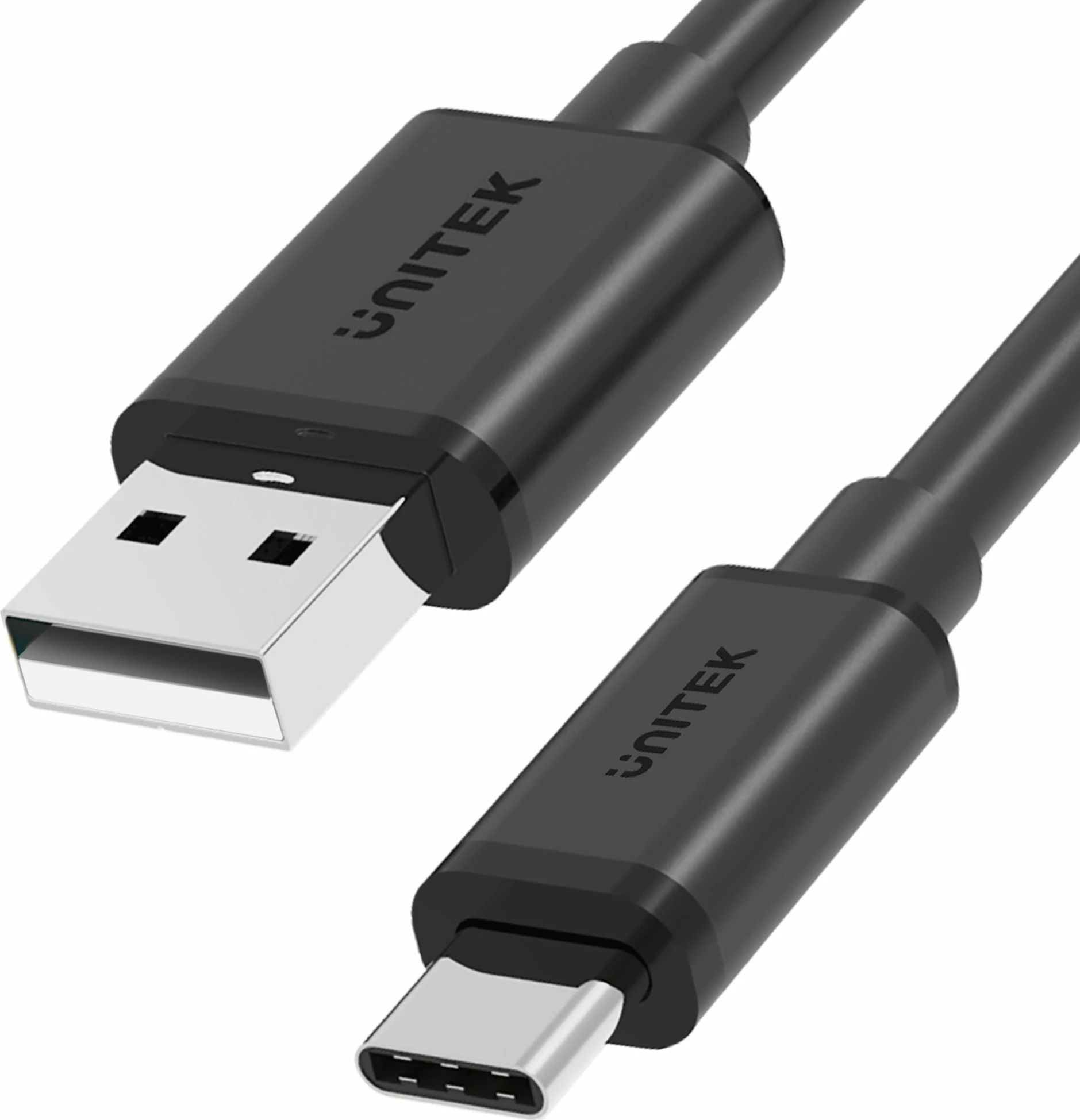 Kabllo USB Unitek Y-C481BK USB-A në USB-C 0.5 m, e zezë