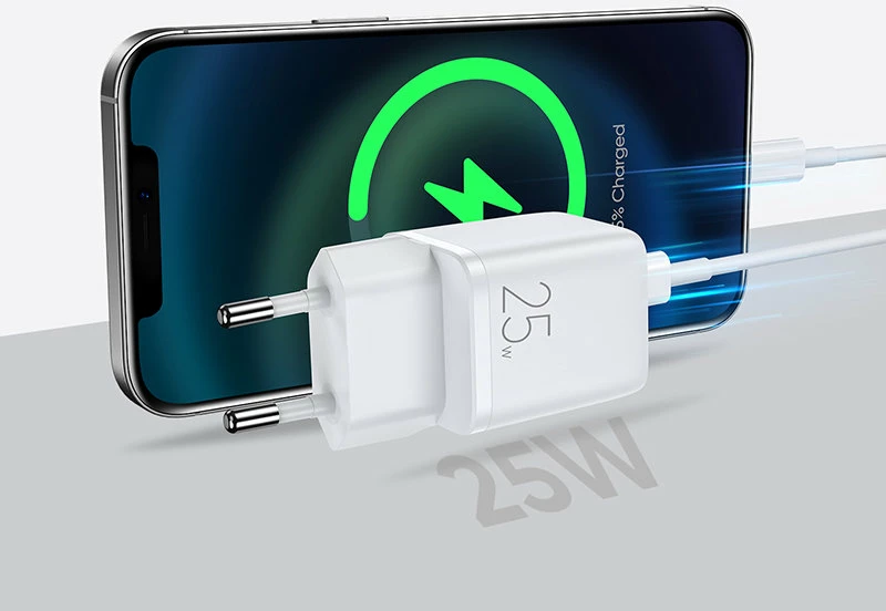 Karikues mur Joyroom L-P251, USB Type C, 25W, i bardhë