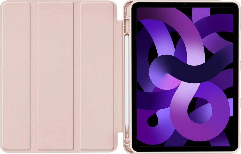 Mbështjellës tabletë Tech-Protect SC Pen Case për iPad Air 10.9"/11", Rozë e çelët