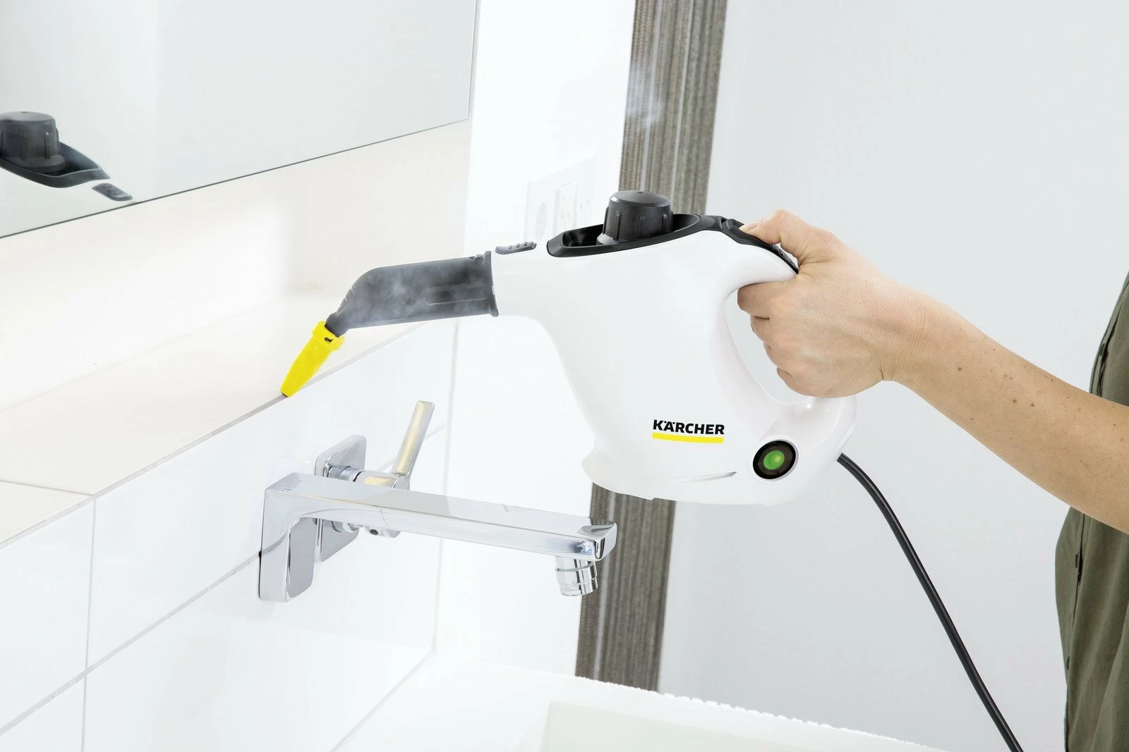 Pastrues me avull Karcher SC 1 1.516-400.0 1200W 0.2L 3 bar, i bardhë