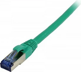 Patch kabll Ethernet RJ45 Synergy21 CAT6A, 0.5m, S/FTP, 500MHz, AWG26, TPE/LSZH, i gjelbër