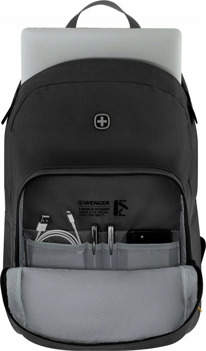 Çantë shpine laptopi Wenger NEXT23 Crango 16, 27 L, për 16", e zezë