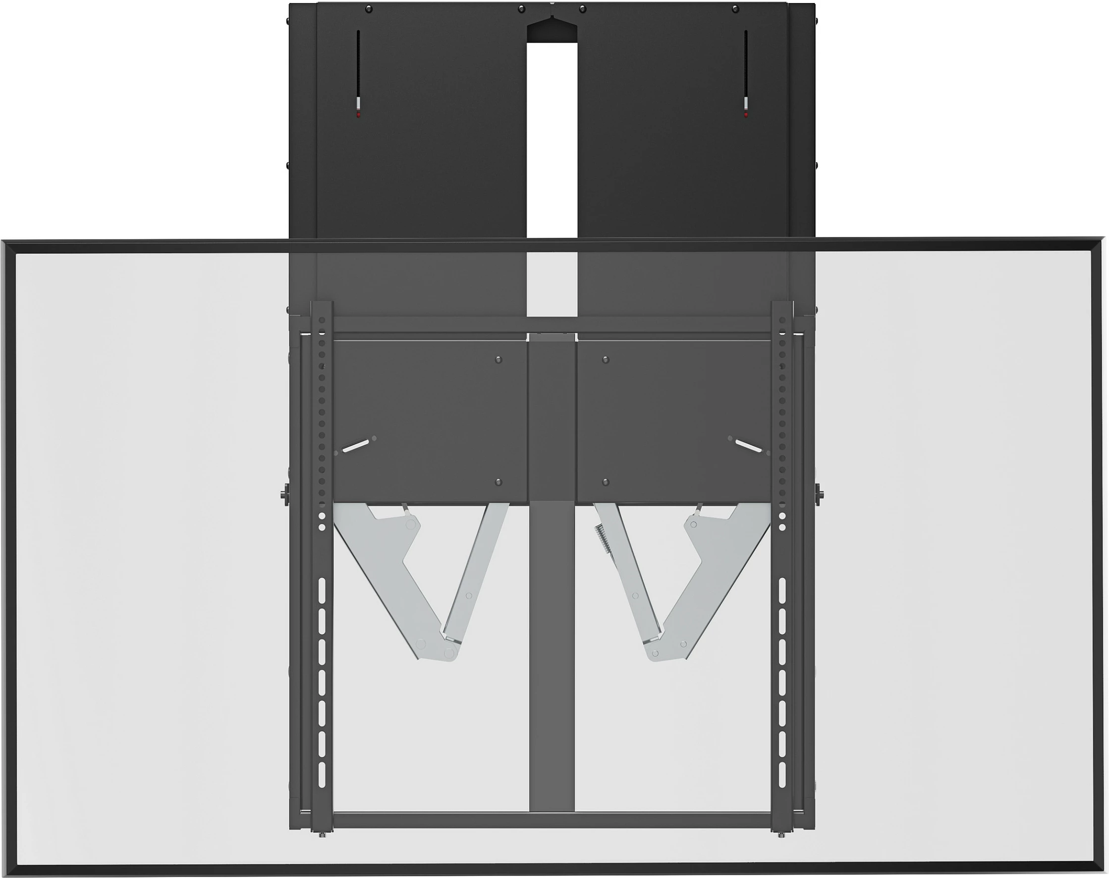 Mbajtëse muri për TV Equip 55"-86", Up-Down, 1 ekran, 65 kg, e zezë