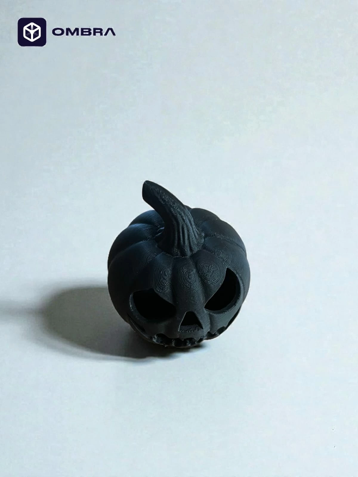 Dekor për Halloween në stil Kungull "Pumpking Small"- e zezë