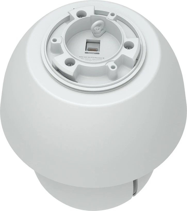 Kamerë sigurie Ubiquiti UVC-AI-PTZ-Precision-W, PTZ 360°, Gigabit Ethernet, MicroSD, e bardhë