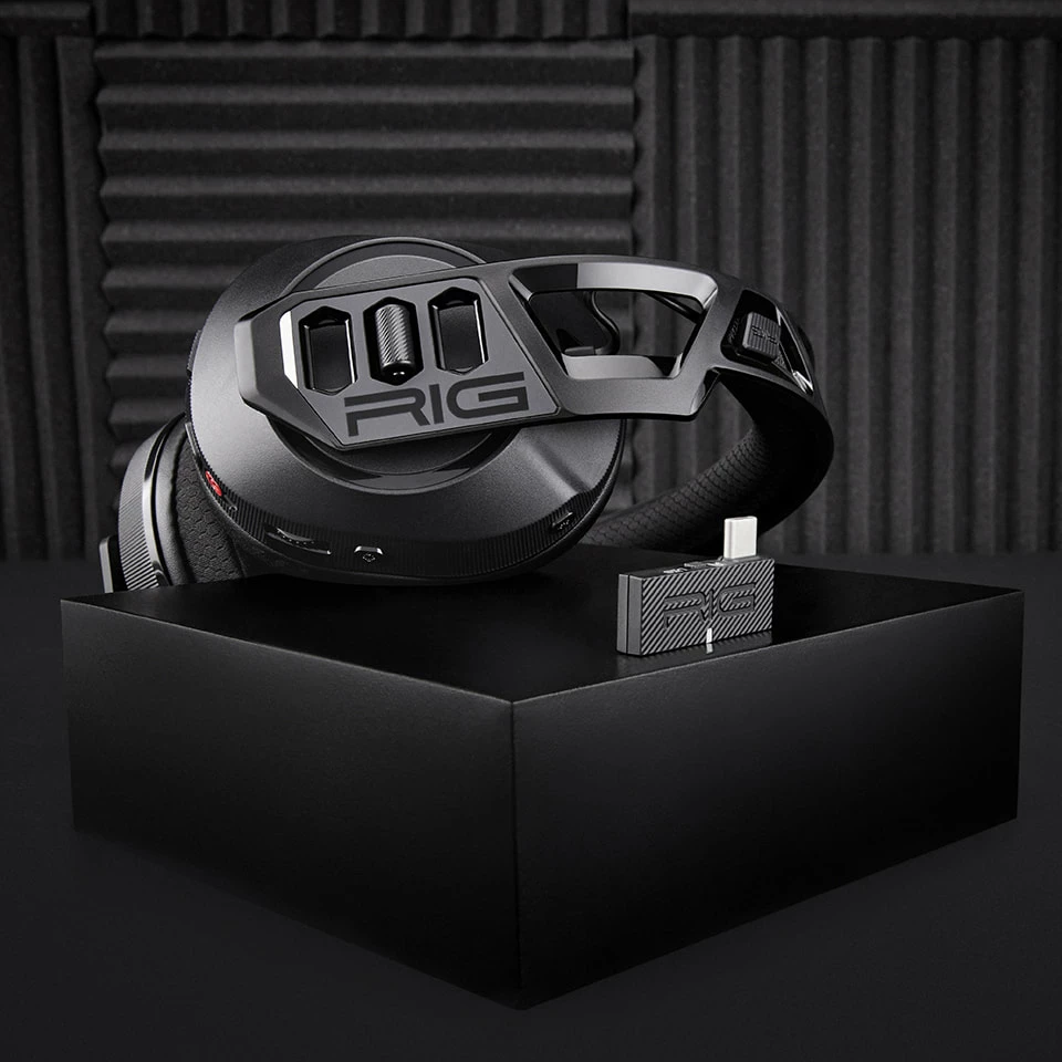 Kufje gaming Nacon RIG 600 Pro HS, wireless, Bluetooth 5.1 + 2.4GHz, surround sound, 40mm, 24h bateri, të zeza
