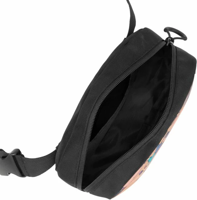 çantë beli RIVACASE Skaters 5410, poliester rezistent ndaj ujit, e zezë