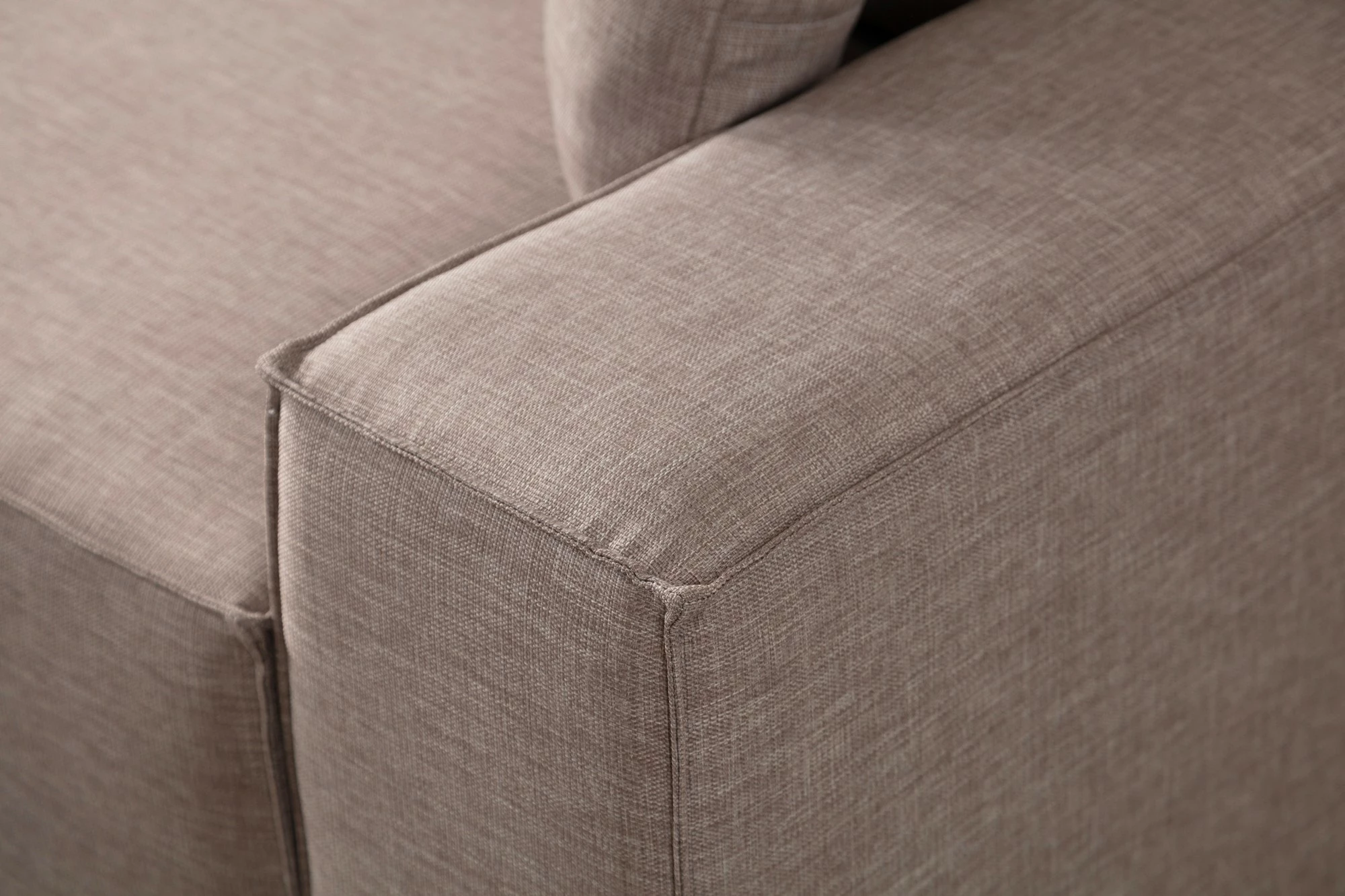 Kënd-sofë krevati Atelier del Sofa, Pırlo kënd majtas, kafe